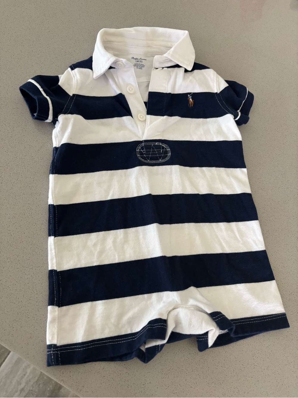 Baby Ralph Lauren Polo onesie